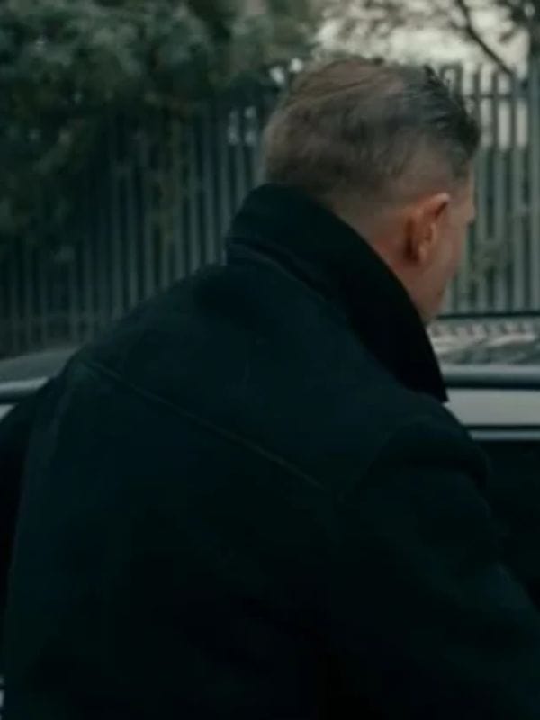 MobLand S01 Tom Hardy Black Wool Jacket