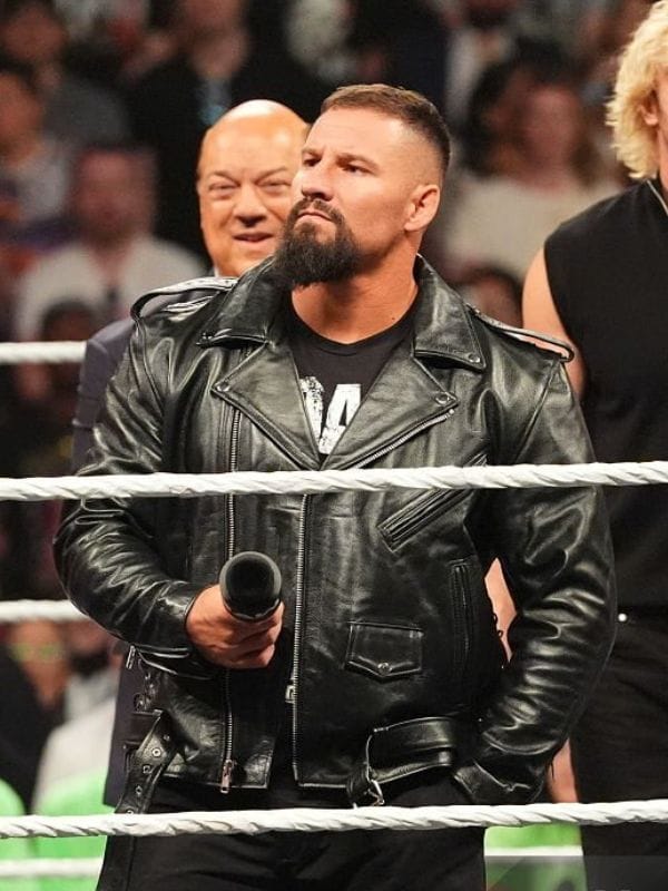 Monday Night Raw Bron Breakker Leather Jacket