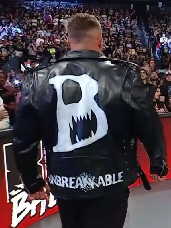 Monday Night Raw Bron Breakker Leather Jacket