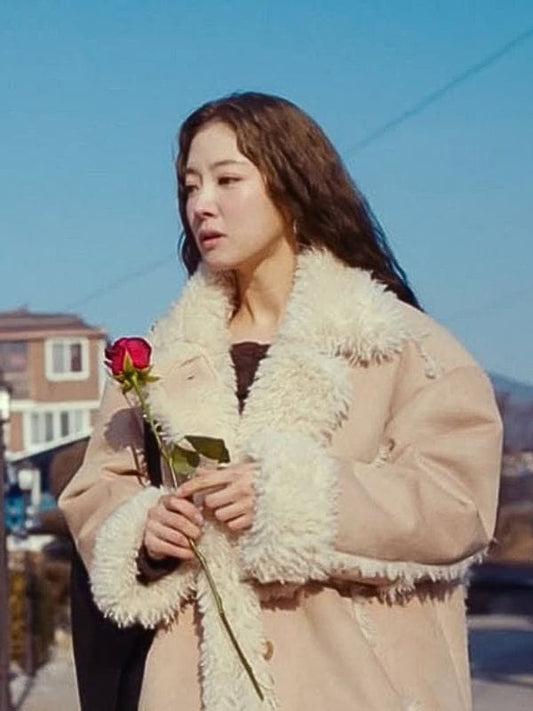 Motel California S01 Lee Se-young Shearling Coat