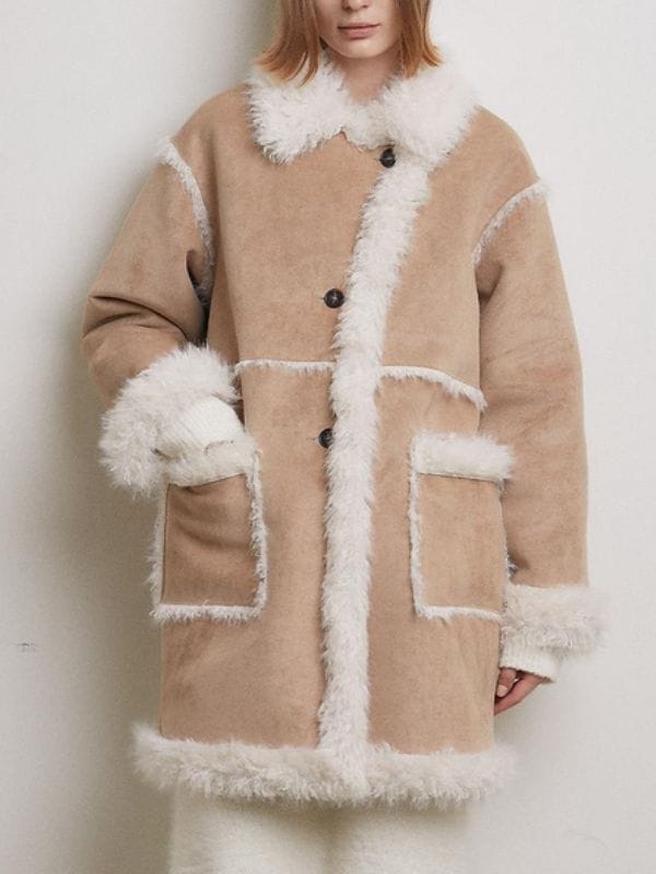 Motel California S01 Lee Se-young Shearling Coat