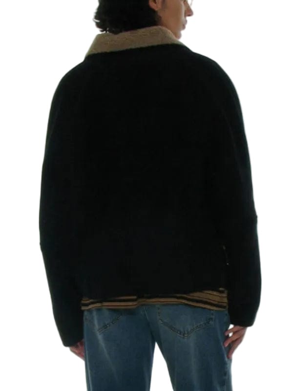 Motel California S01 Lee Se-young Shearling Suede Jacket