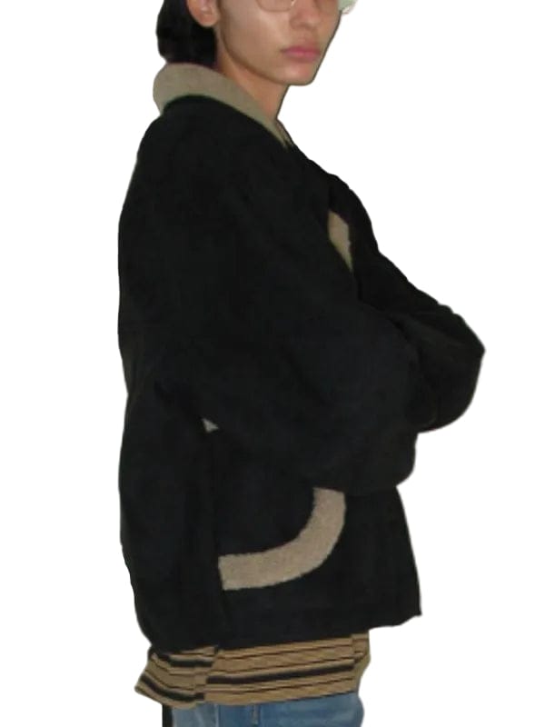 Motel California S01 Lee Se-young Shearling Suede Jacket