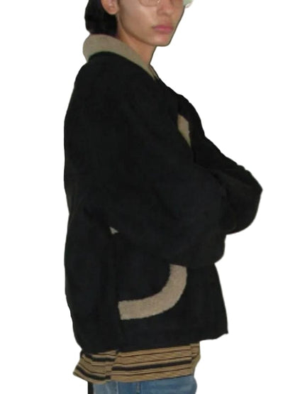 Motel California S01 Lee Se-young Shearling Suede Jacket