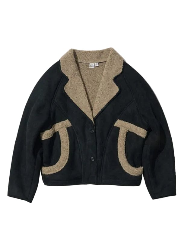 Motel California S01 Lee Se-young Shearling Suede Jacket