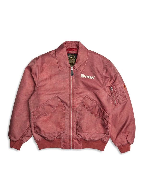 Motorvalley S01 Blu Venturi Red Bomber Jacket