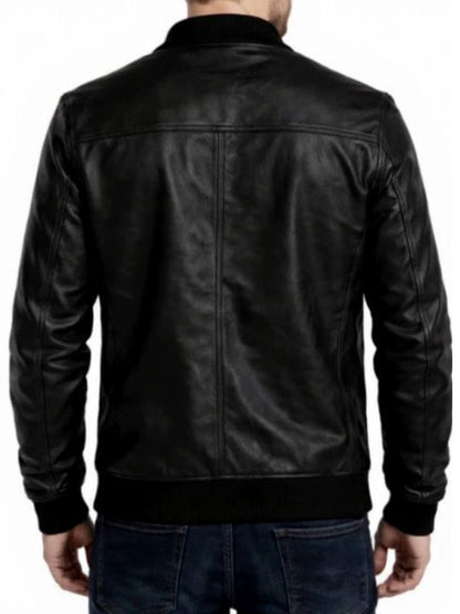 Mr Robot Elliot Alderson Black Leather Jacket