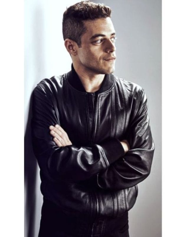 Mr Robot Elliot Alderson Black Leather Jacket
