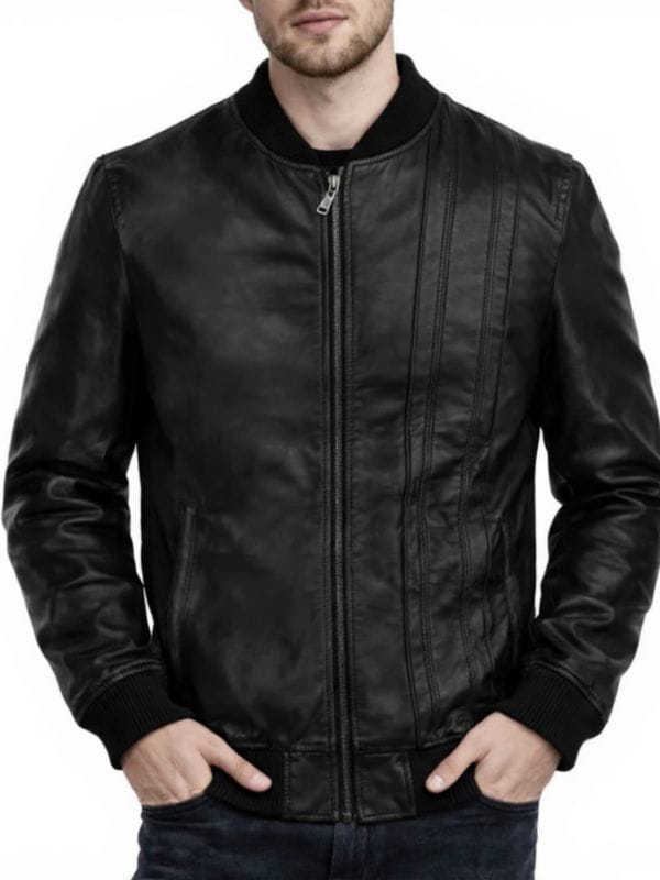 Mr Robot Elliot Alderson Black Leather Jacket