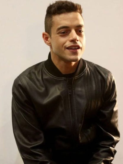 Mr Robot Elliot Alderson Black Leather Jacket