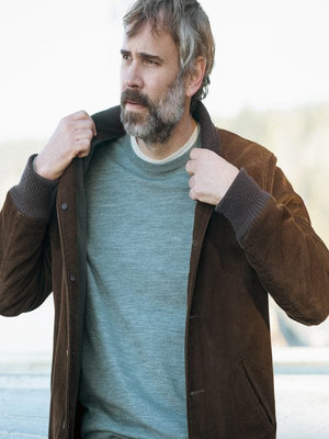Murder In A Small Town Rossif Sutherland Brown Jacket