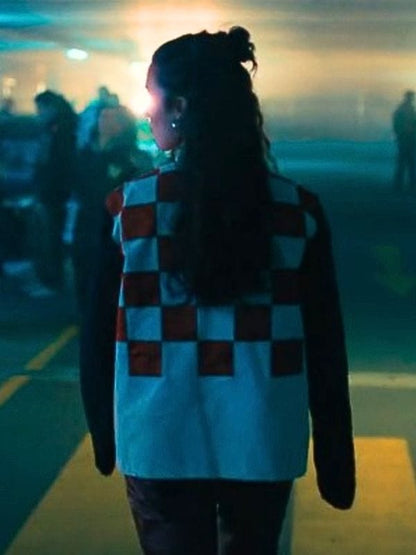 My Fault London Asha Banks Checkered Jacket My Fault London Asha Banks Checkered Jacket