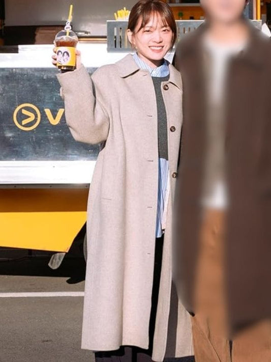 My Youth S01 Chun Woo-hee Beige Coat