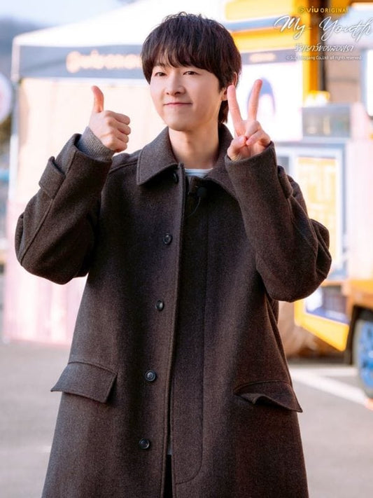 My Youth S01 Song Joong-ki Brown Coat
