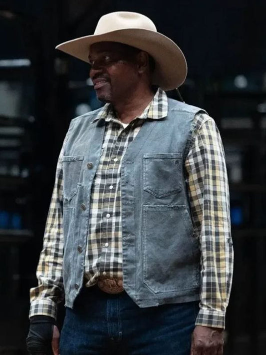 Mykelti Williamson The Last Rodeo 2025 Denim Vest