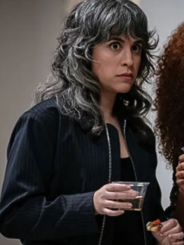 Mythic Quest S04 Ashly Burch Pinstriped Jacket Mythic Quest S04 Ashly Burch Pinstriped Jacket