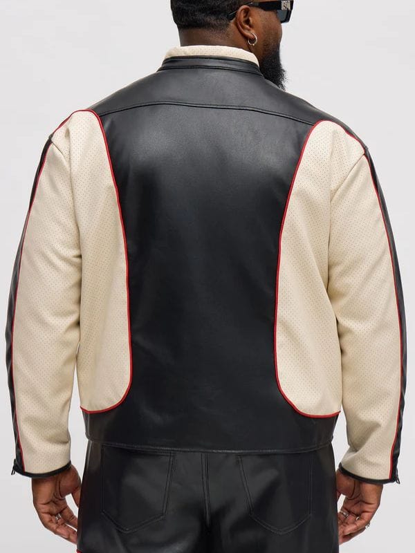 NASCAR Cup Series Puca Nacua Leather Jacket