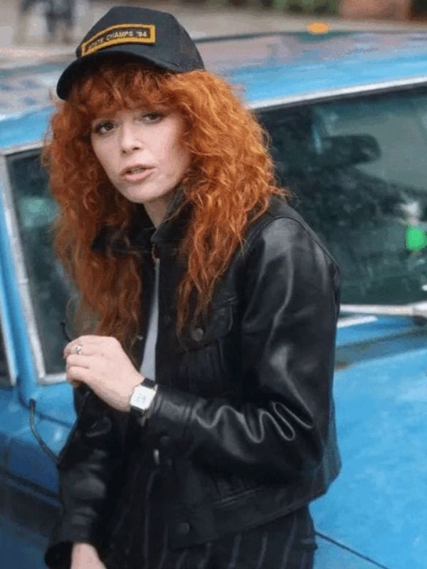 Natasha Lyonne Poker Face 2025 Black Jacket