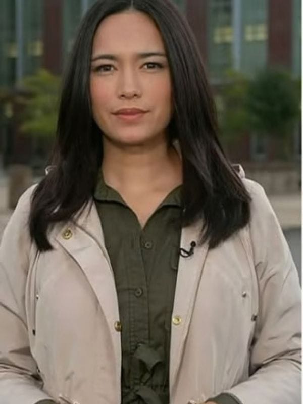 NBC News Daily 2026 Emilie Ikeda Beige Jacket