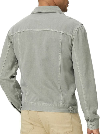 Wilmer Valderrama NCIS Nick Torres Grey Denim Jacket