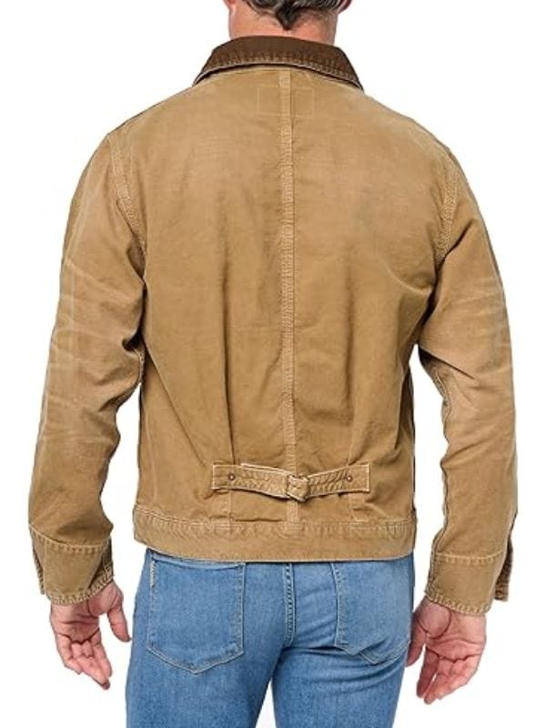 NCIS Origins Austin Stowell Brown Jacket Leroy Jethro Gibbs NCIS Origins Austin Stowell Brown Jacket