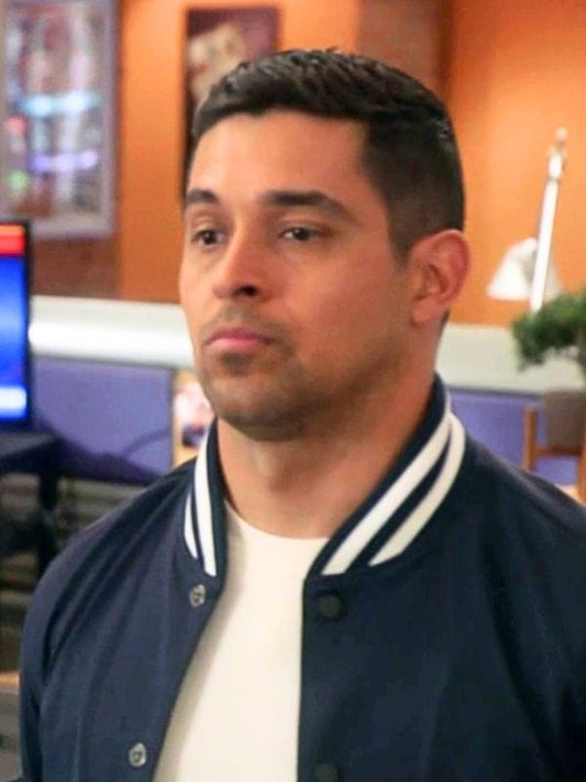 Wilmer Valderrama NCIS S21 Nick Torres Varsity Jacket