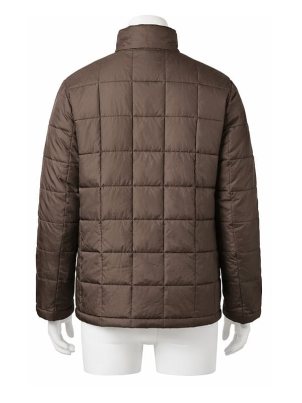 NCIS S23 Sean Murray Brown Puffer Jacket