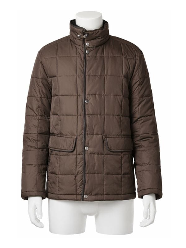 NCIS S23 Sean Murray Brown Puffer Jacket