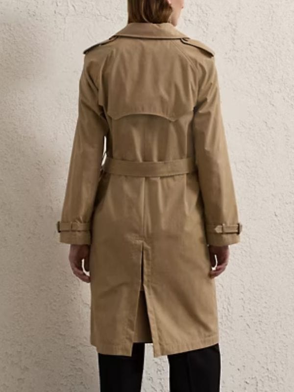 NCIS Tony and Ziva S01 Ziva David Beige Coat