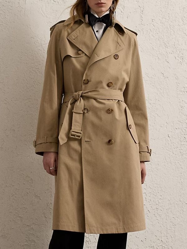 NCIS Tony and Ziva S01 Ziva David Beige Coat