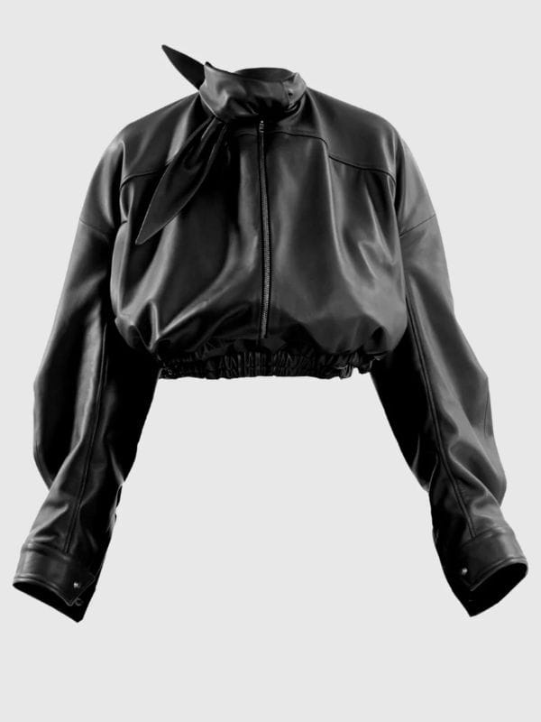 Next Gen NYC S02 Ava Dash Black Tie Neck Jacket