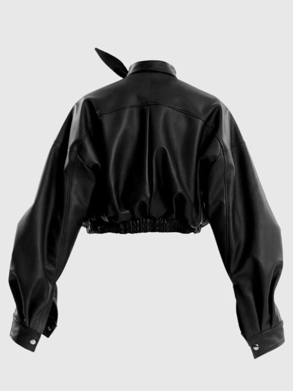 Next Gen NYC S02 Ava Dash Black Tie Neck Jacket