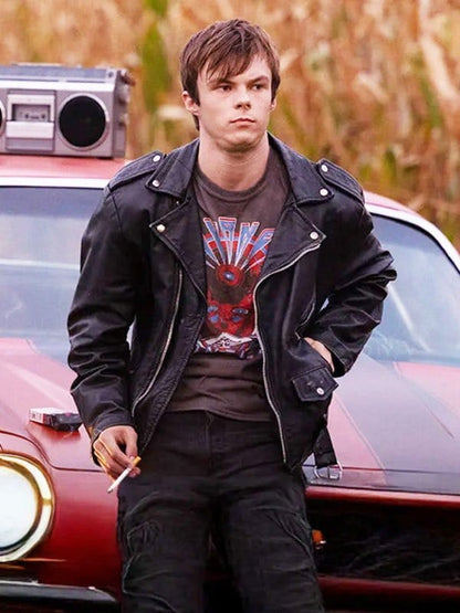 Nicholas Hamilton Brave the Dark 2024 Black Jacket