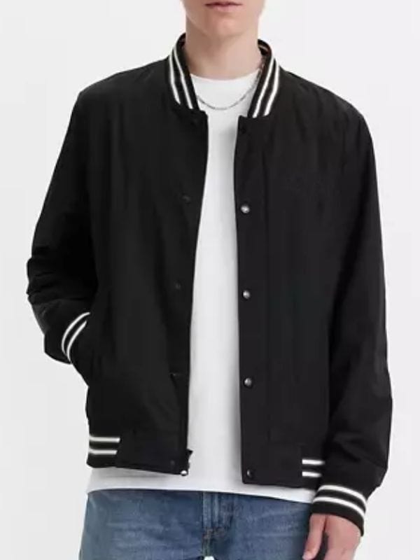 Nick Torres NCIS S21 Black Varsity Jacket