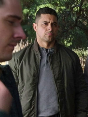 Nick Torres NCIS S21 Green Bomber Jacket