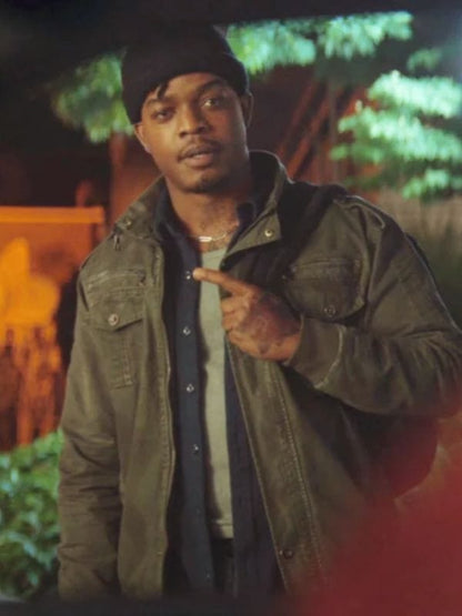 Night Always Comes Stephan James Green Jacket
