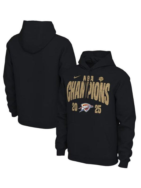 Nike OKC Thunder NBA Locker Room Hoodie Black