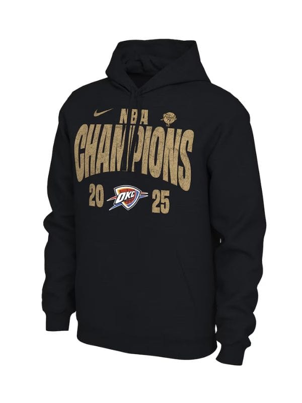 Nike OKC Thunder NBA Locker Room Hoodie Black