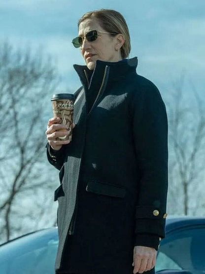 Nina Hobbs Mayor of Kingstown S04 Black Coat