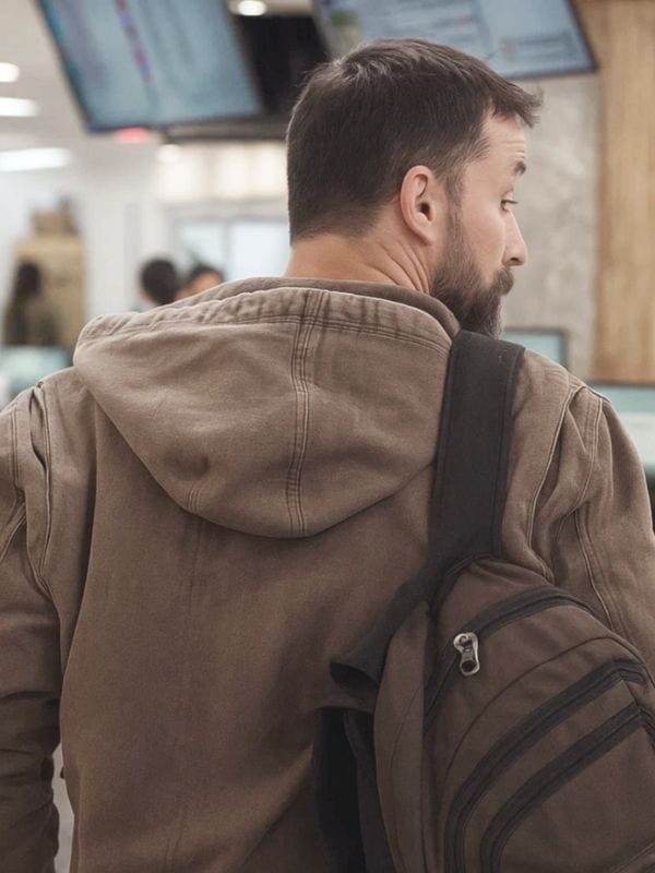 Noah Wyle The Pitt S02 Brown Jacket
