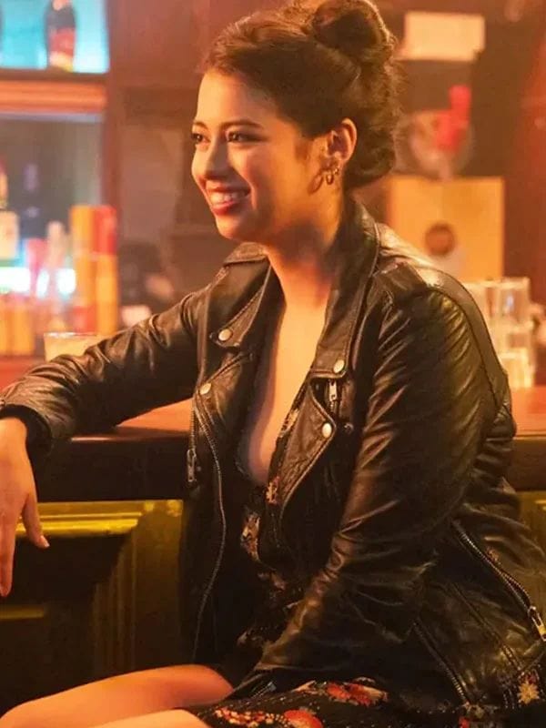 Novocaine 2025 Amber Midthunder Leather Biker Jacket Novocaine 2025 Amber Midthunder Leather Biker Jacket