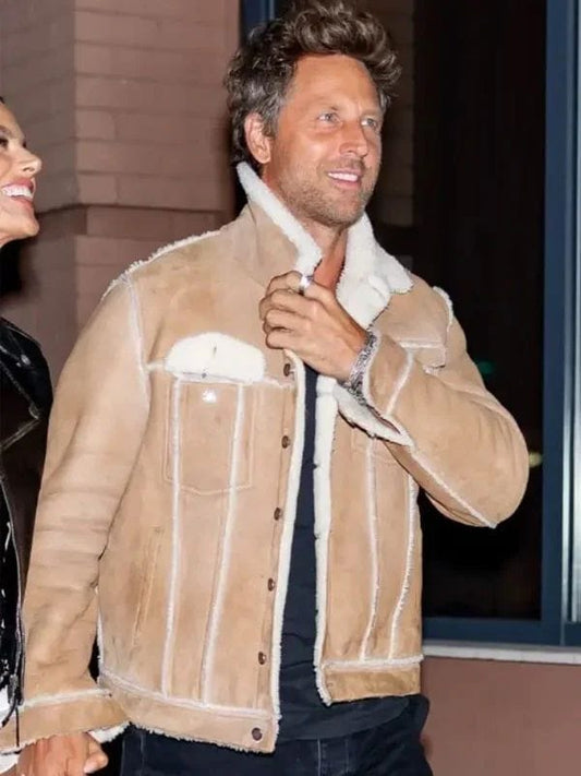 NYC 2025 Buck Palmer B3 Shearling Leather Jacket