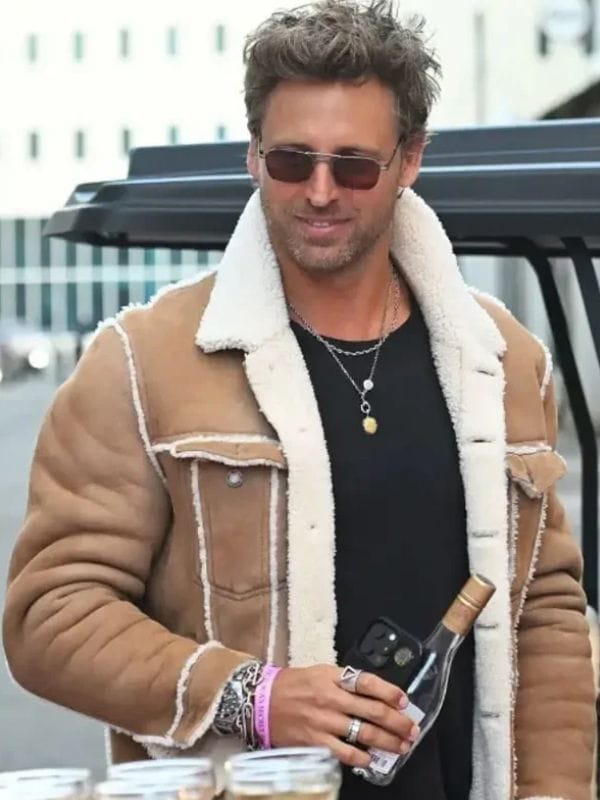 NYC 2025 Buck Palmer B3 Shearling Leather Jacket