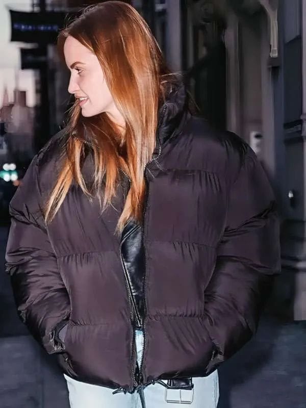 NYC 2026 Haley Kalil Puffer Jacket Black