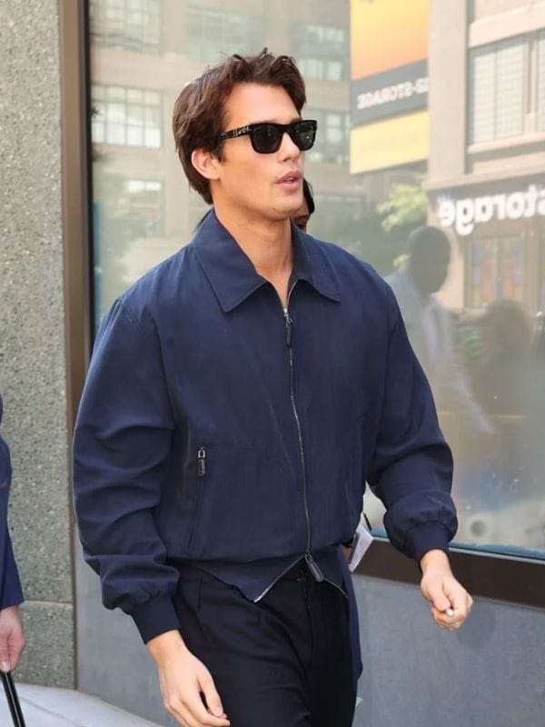 NYC 2026 Nicholas Galitzine Blue Jacket