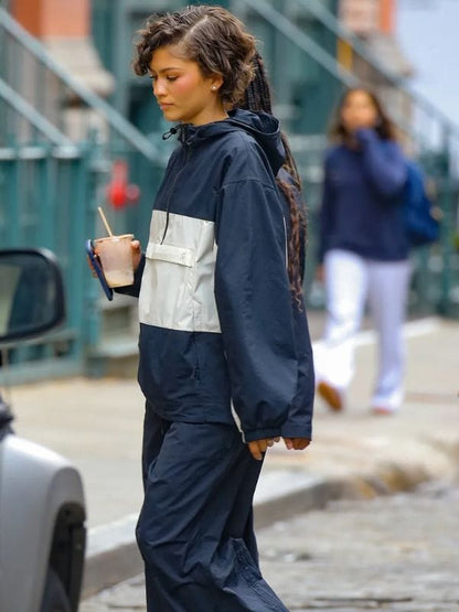 NYC 2026 Zendaya Coleman Hooded Jacket