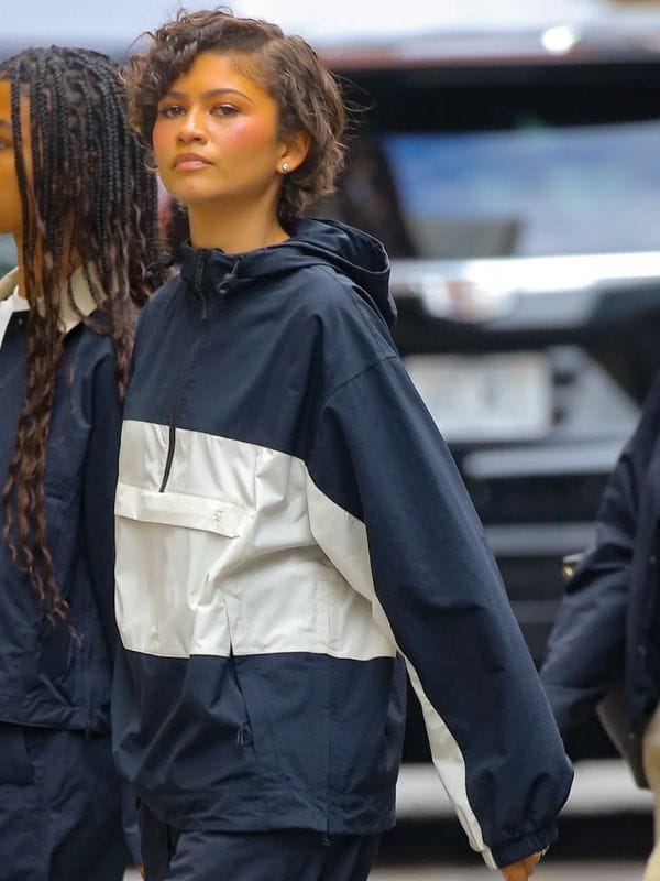 NYC 2026 Zendaya Coleman Hooded Jacket