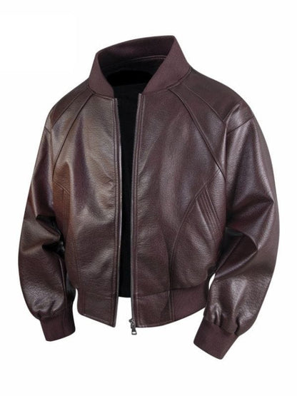 NYC West Village Jennie Brown Leather Jacket