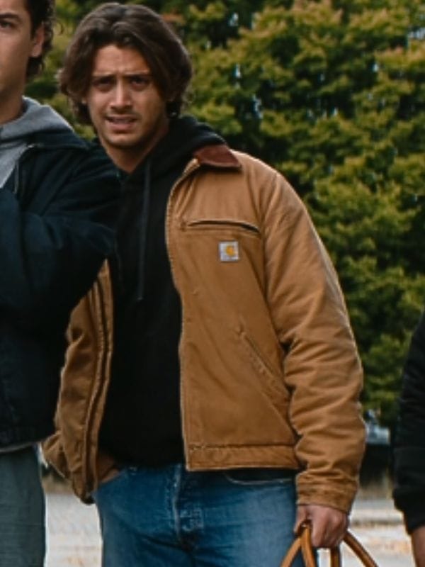 Off Campus S01 Antonio Cipriano Brown Jacket