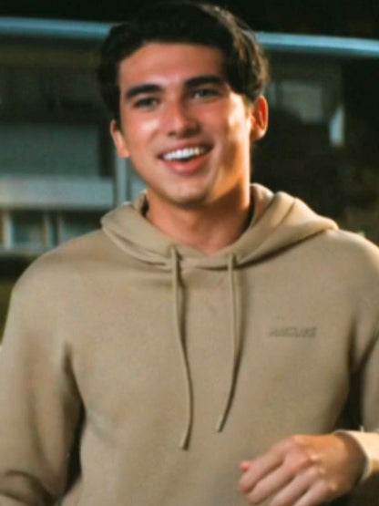Off Campus S01 Charlie Evans Hoodie Beige